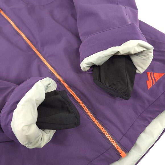 STRAFE Silver Queen WOMEN'S SIZE MED Snow Ski PURPLE Jacket Hooded Polartec - Picture 9 of 16